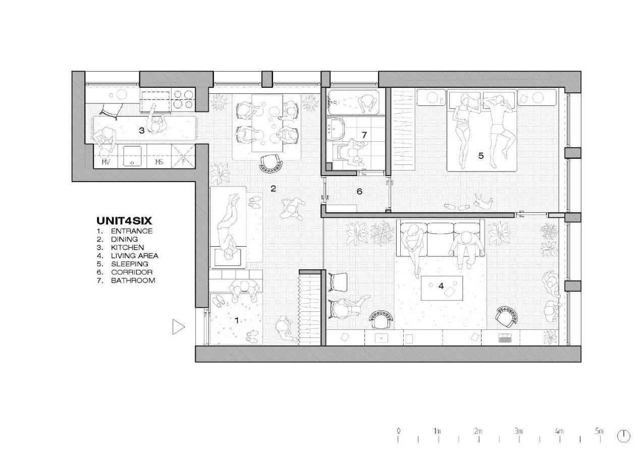 Unit4Six Apartment Sarajevo Bagian luar foto